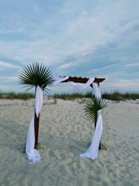 beach wedding