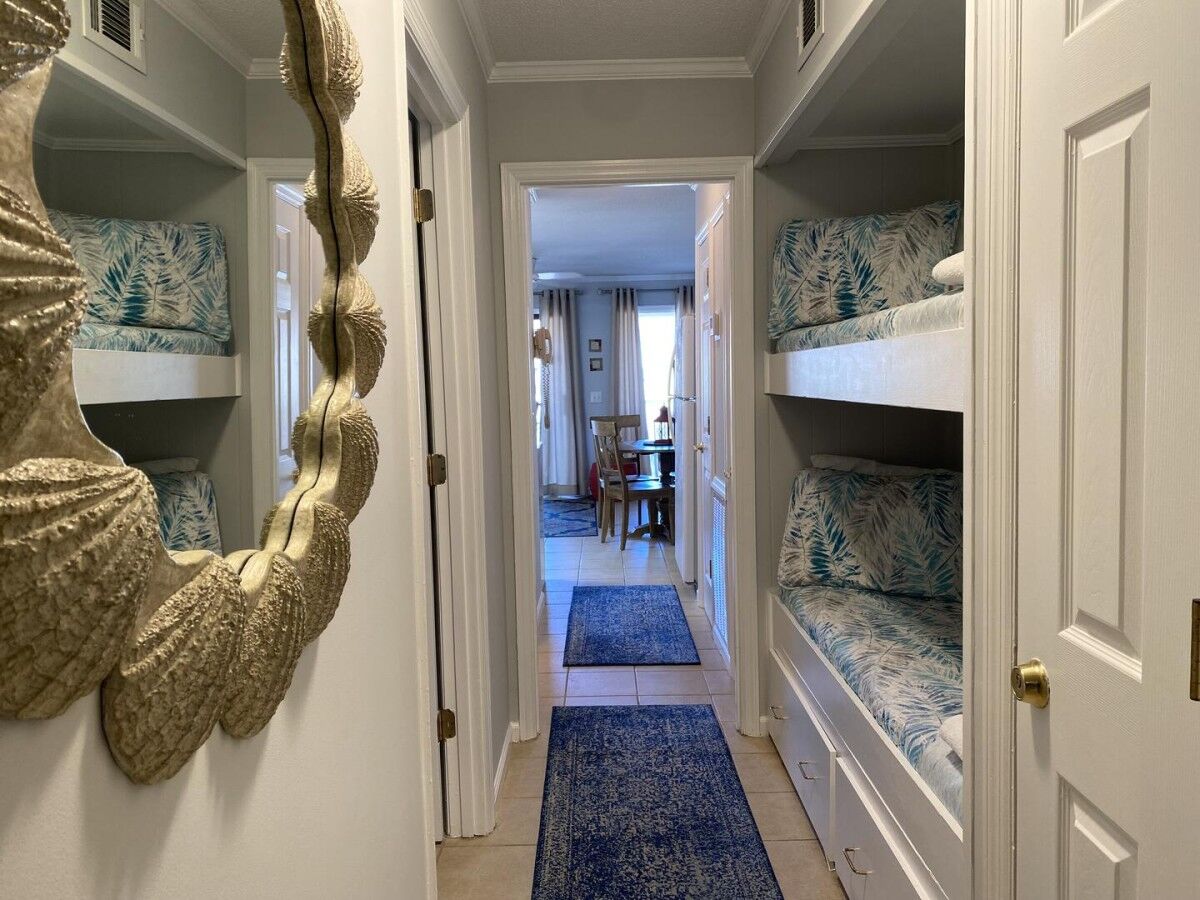 hallway of hilton head island vacation condo