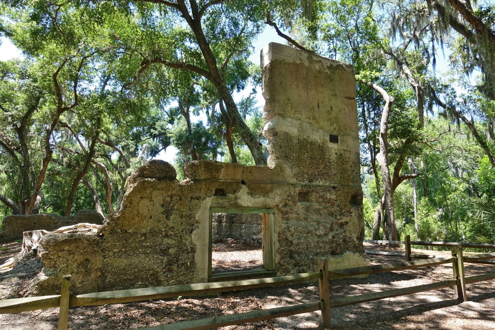 Plantation ruins on Hilton Head Island