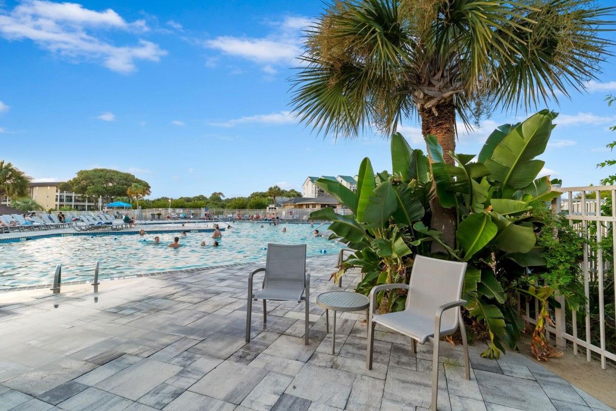 pool at Hilton Head Island resort